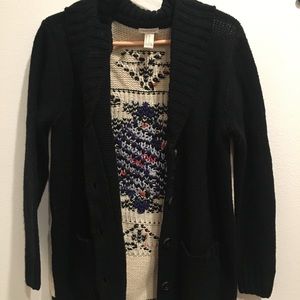 Forever 21 Printed Cardigan